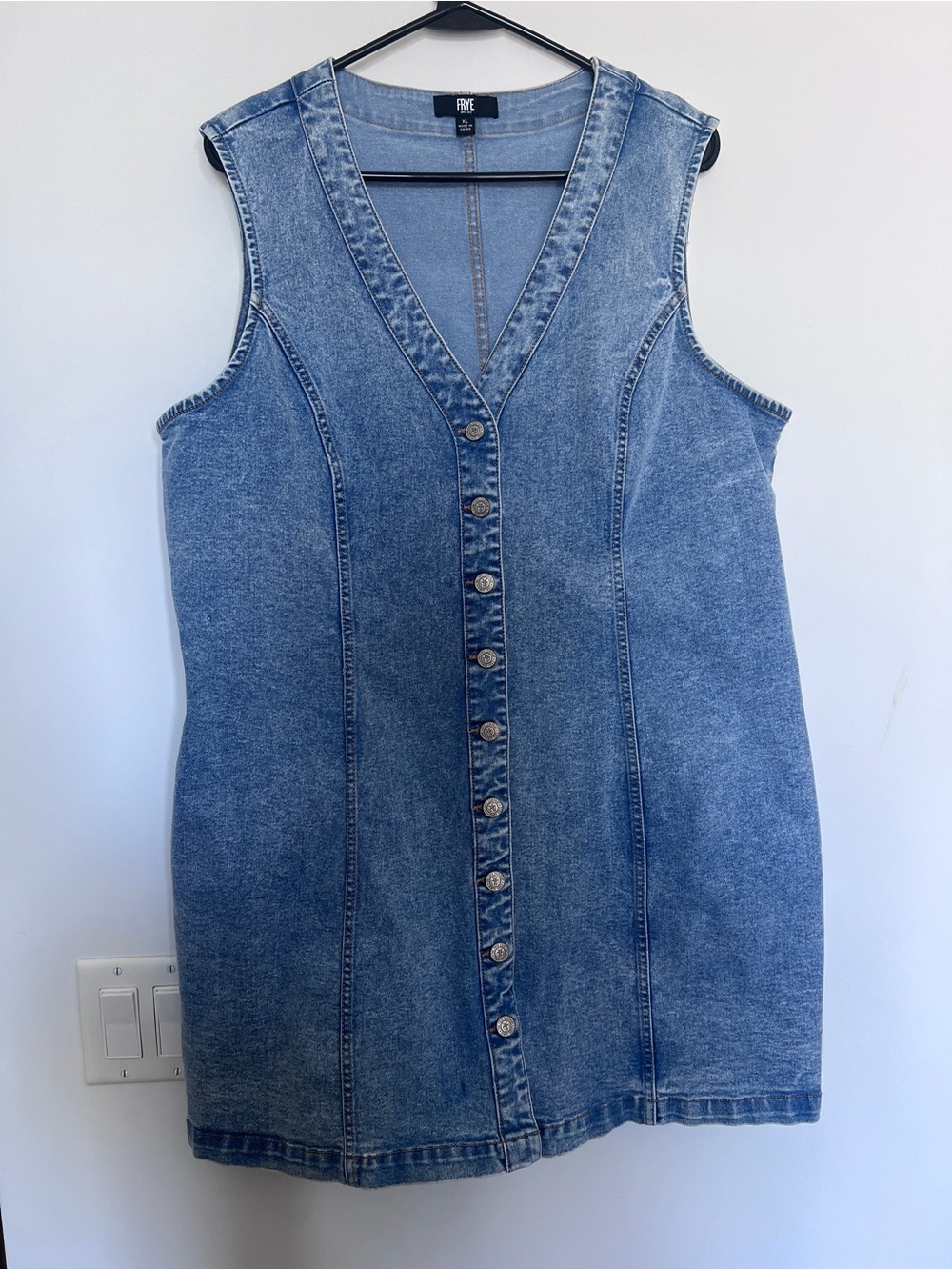 Frye Denim Dress - Size XL - Picture 5 of 8